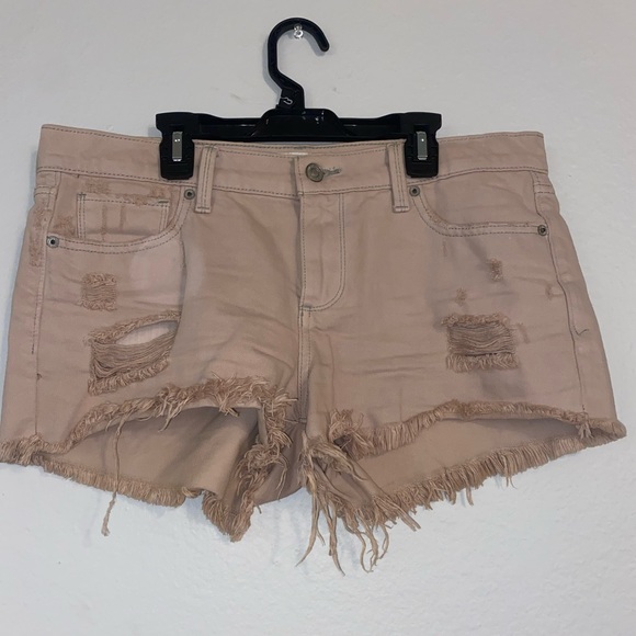 Lucky Brand Pink Jean Shorts - Picture 1 of 4
